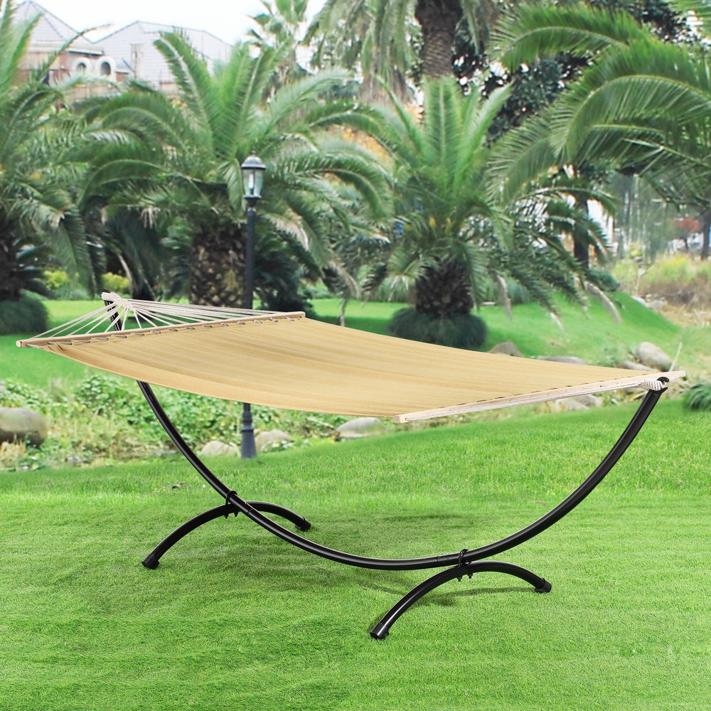 Estructura para hamaca 290 cm negro universal casa.pro - premiumXL