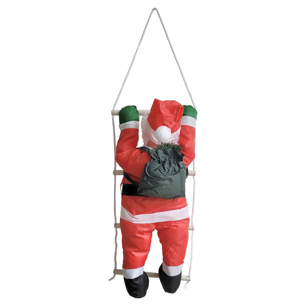 Papá Noel en escalera 60 cm [lux.pro]