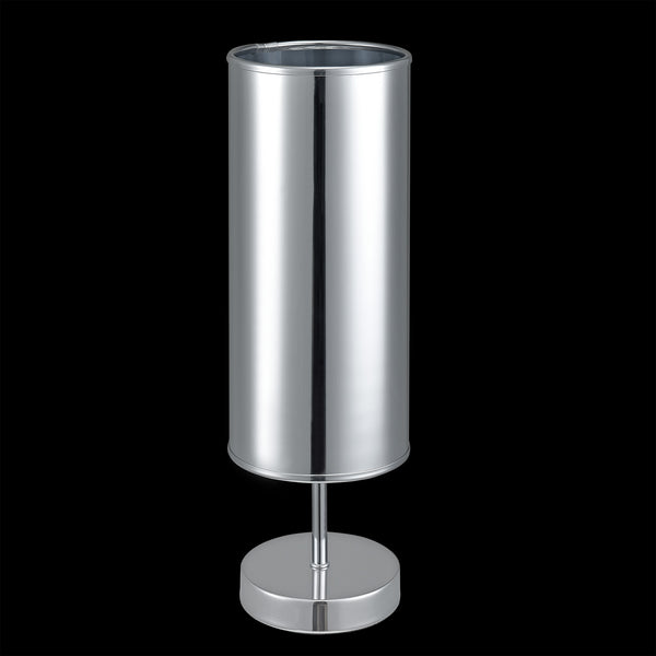 Lámpara de mesa Gloss 1x E14 Ø 13,5 x 44 cm Lámina reflectante color cromo lux.pro