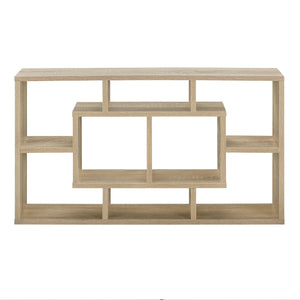 Estante de pared Saputit 85 x 47,5 x 16 cm Estante colgante en aspecto roble en.casa