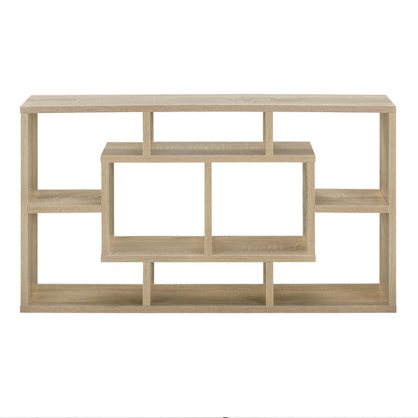 Estante de pared Saputit 85 x 47,5 x 16 cm Estante colgante en aspecto roble en.casa
