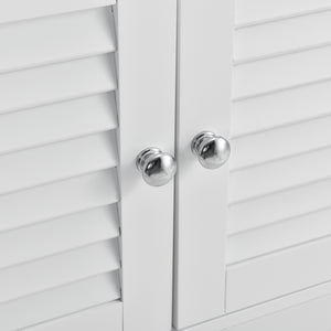 Armario de baño Waterford 60x60x30 cm Blanco en.casa