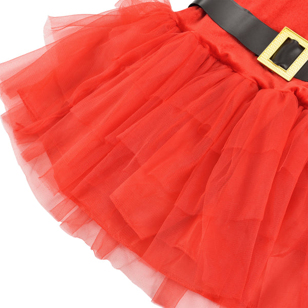 Disfraz de Navidad Fiesta Papá Noel para mujeres en.casa