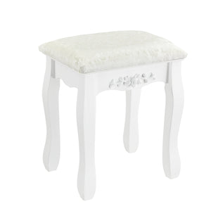 Tocador Limerick con espejo + taburete en.casa