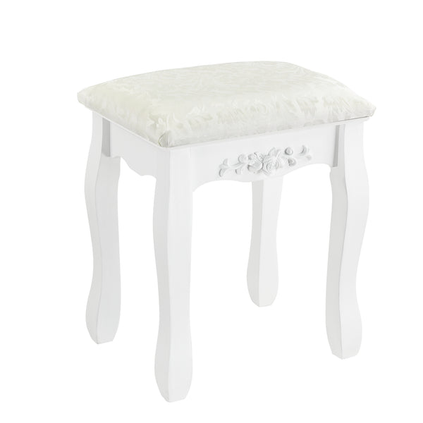 Tocador Limerick con espejo + taburete en.casa