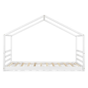Cama infantil Vardø 90x200cm Blanco [en.casa]