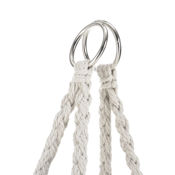Silla colgante Tampico Máx. 100 kg para interior y exterior Crema casa.pro