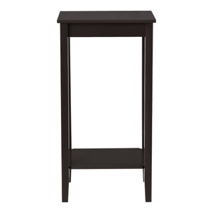 Mesa auxiliar Thun 74x38x30 cm MDF color café en.casa