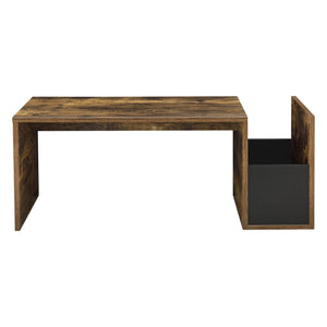 Mesa de centro Bollnäs 90x45x35 cm con compartimento de almacenamiento varios colores en.casa