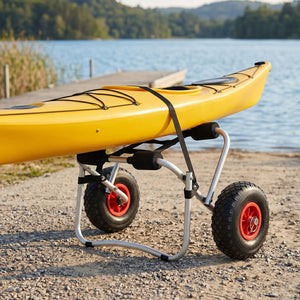 Carro de Transporte Kayak Drau aluminio 72 x 31 x 44 cm [in.tec]