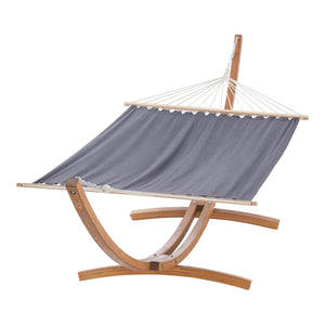Hamaca Langadia 200x150cm Gris Oscuro [en.casa]