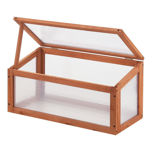 Cajón de cultivo Laarbeek 60 x 30 cm madera de pino [casa.pro]