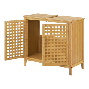 Mueble bajo lavabo Ingmarsö Bambú 60x67x30cm [en.casa]