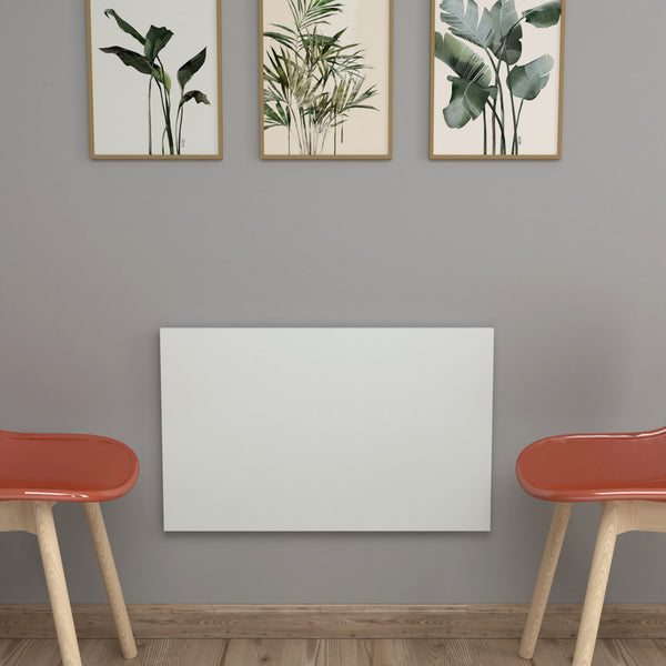 Mesa abatible de pared Klepp 72x45cm Blanco [en.casa]