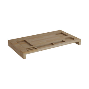 Soporte para monitor Ringsted 5x54x30 cm haya [en.casa]