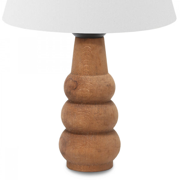 Lámpara de mesa Poole 1xE27 Blanco [lux.pro]