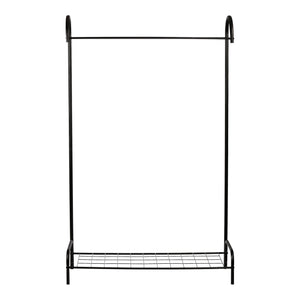 Perchero Vallø de metal negro [en.casa]