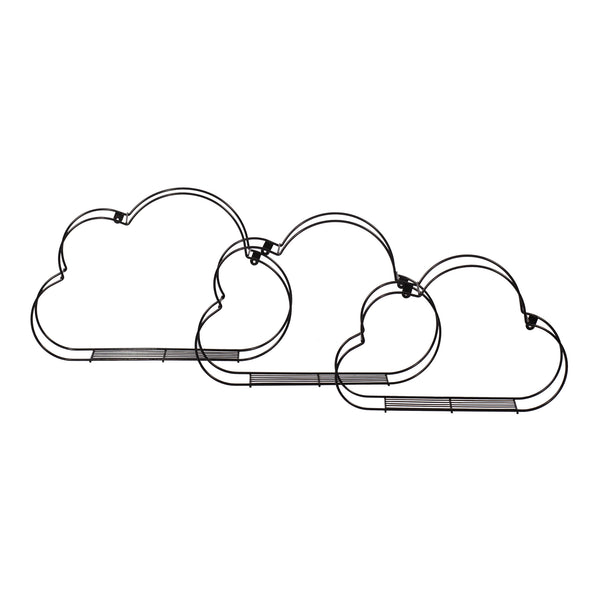 Conjunto de estantes de pared Tønder en juego de 3 [en.casa]