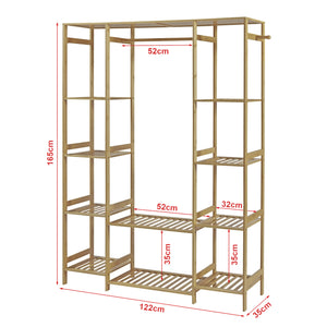 Perchero Ilomantsi Bambú [en.casa]