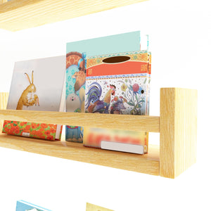 Estantería de pared Nykarleby juego de 4 [en.casa]