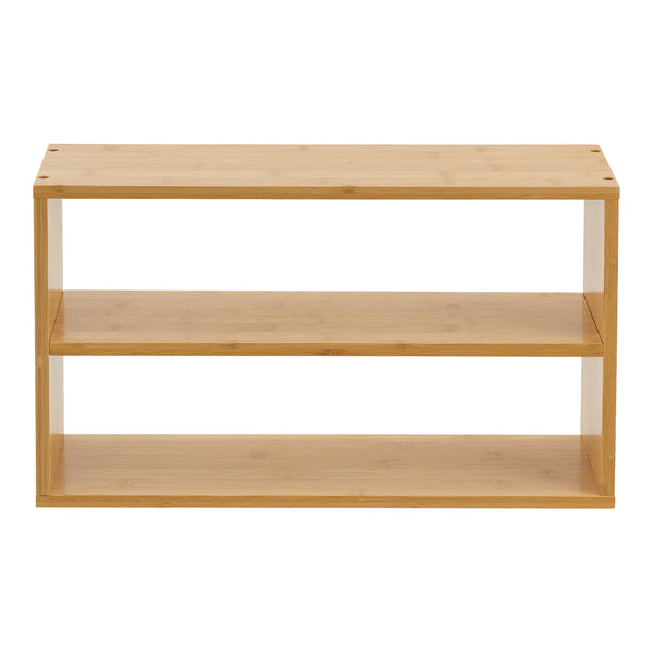 Estantería de pared Gol 50x15x30 cm Bambú [en.casa]