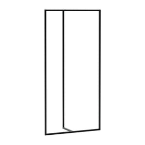 Perchero Hurdal 160x80x32cm Negro [en.casa]