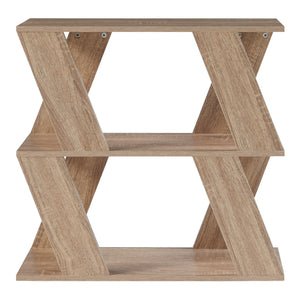Mesa auxiliar Nome 60x22x57cm aspecto roble [en.casa]