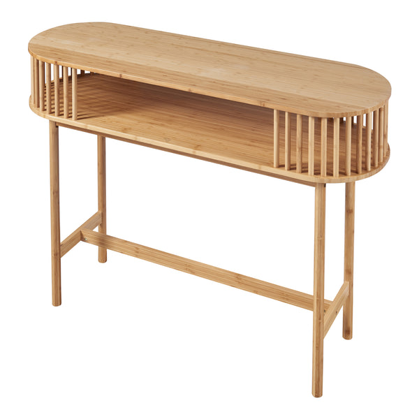 Mesa consola Pomarkku Bambú [en.casa]