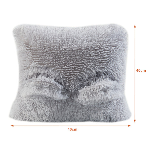 Almohadilla térmica eléctrica Capurso 100W 40x40cm Gris [en.casa]