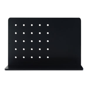 Estantería de pared Dønna 60x15x40cm Negro [en.casa]