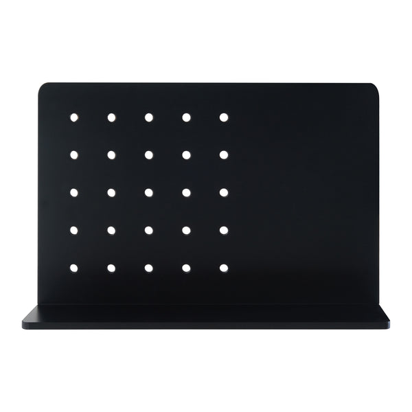 Estantería de pared Dønna 60x15x40cm Negro [en.casa]