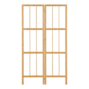 Rincón de vestuario Hyllestad 165,5x92x8cm Bambú [en.casa]