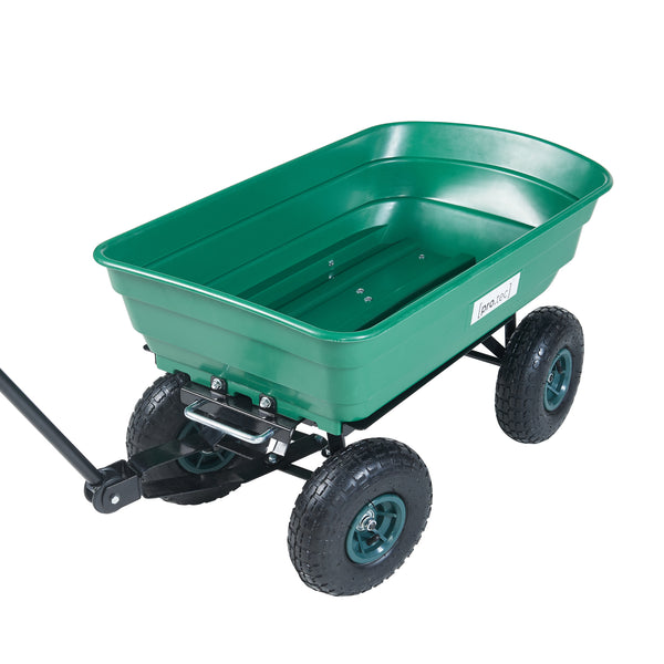 Carrito Corfinio 111x51 cm máx. 250kg Verde/Negro [pro.tec]