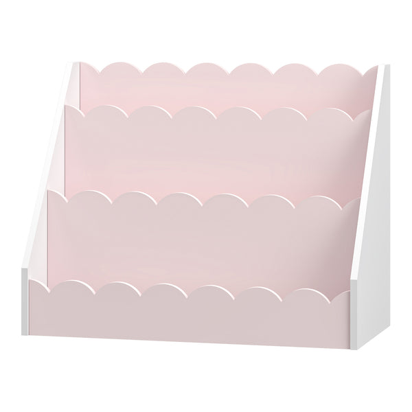 Estantería para niños Vestnes 48x61x30 cm Cotton Candy/Blanco [en.casa]