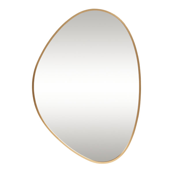 Espejo de pared Lardkapihond 75x53 cm color dorado [en.casa]