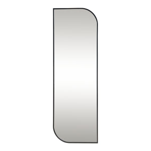 Espejo de pared Tarvindak 120x40 cm Negro [en.casa]