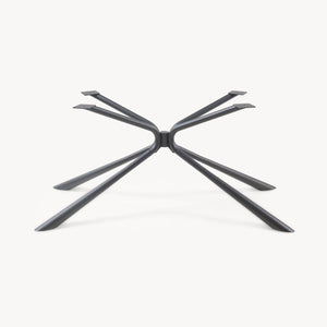 Estructura de mesa Havosanlurg acero 160x70x72 cm negro [en.casa]
