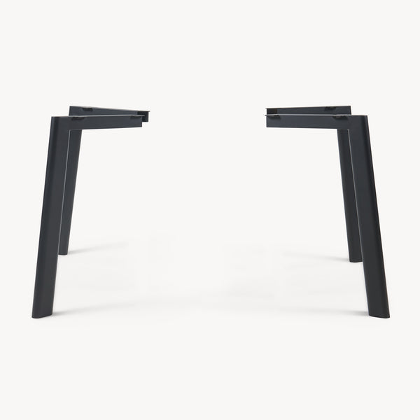 Patas de mesa Hostang juego de 4 50x8x71 cm negro [en.casa]