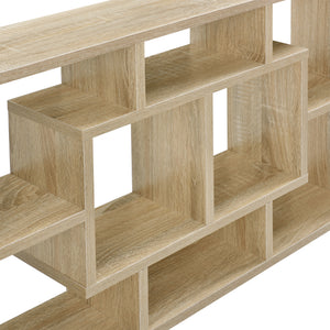 Estante de pared Saputit 85 x 47,5 x 16 cm Estante colgante en aspecto roble en.casa