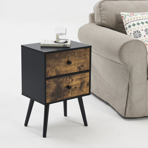 Mesa auxiliar de diseño retro [en.casa]