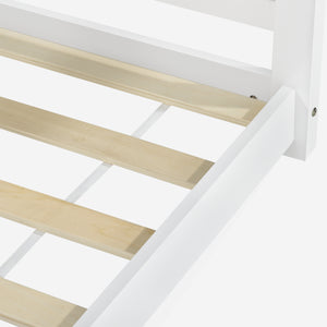 Cama infantil Vardø 90x200cm Blanco [en.casa]