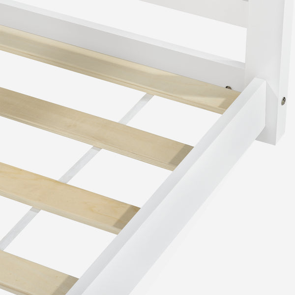 Cama infantil Vardø 90x200cm Blanco [en.casa]