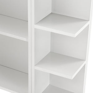 Armario de baño Harstad 64x80x20 cm Blanco [en.casa]
