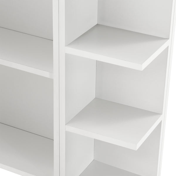 Armario de baño Harstad 64x80x20 cm Blanco [en.casa]