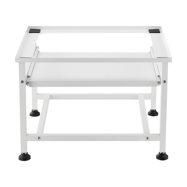 Base para lavadora Florimont con bandeja extraíble de acero [en.casa]