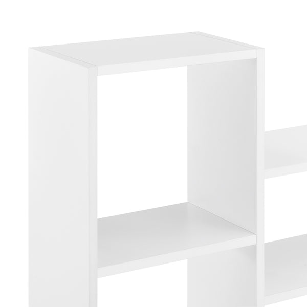 Estantería de pared Lillesand con 5 estantes 101x18x60 cm Blanco [en.casa]