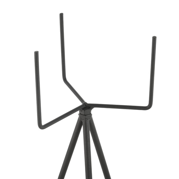 Soporte para plantas Lasne juego de 2 metal negro beige en.casa