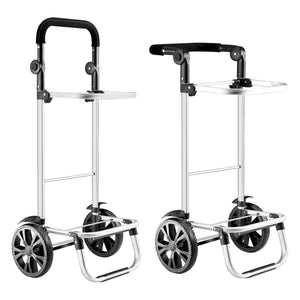 Carrito de compras Namborn 41 litros hasta 20 kg Gris oscuro [en.casa]