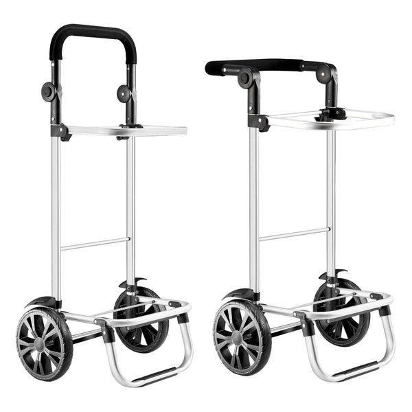 Carrito de compras Namborn 41 litros hasta 20 kg Gris oscuro [en.casa]