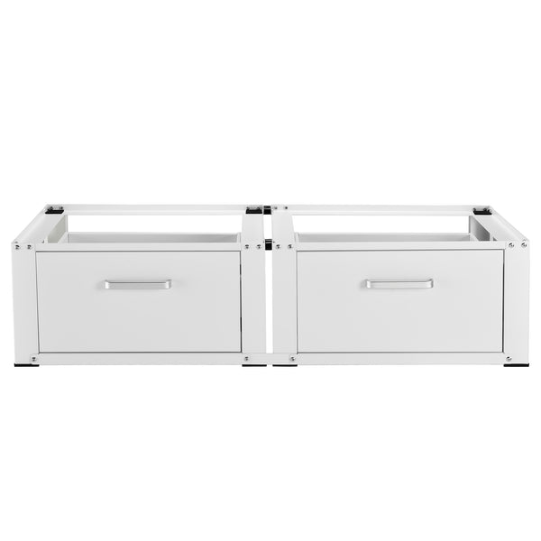 Estructura doble Heyen con 2 cajones Blanco [en.casa]